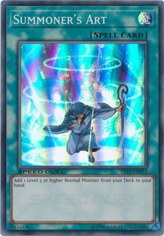 Summoner's Art (STP2-EN015) - Super Rare