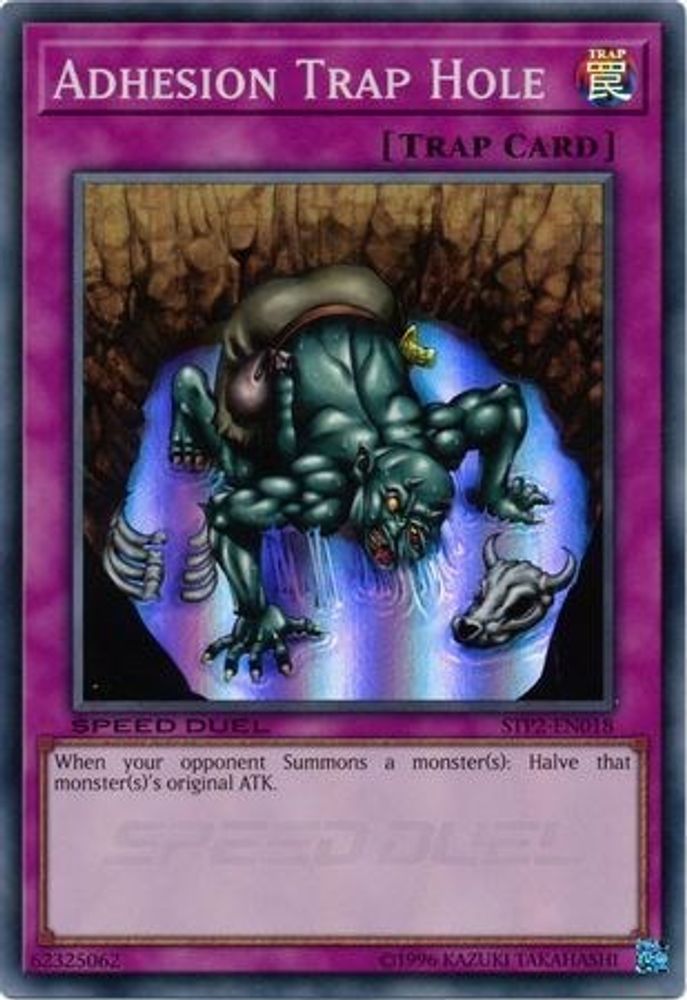 Adhesion Trap Hole (STP2-EN018) - Super Rare