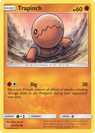 Trapinch 108/236  - Common
