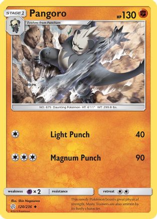 Pangoro  - Uncommon