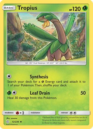 Tropius 012  - Uncommon