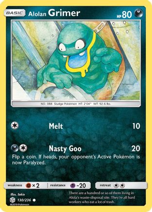 Alolan Grimer 130/236  - Common