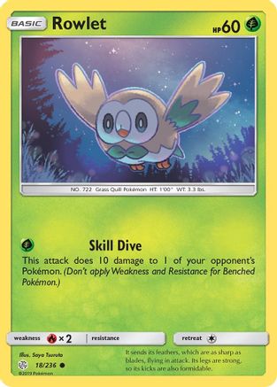 Rowlet 018/236  - Common