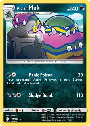 Alolan Muk 131  - Rare