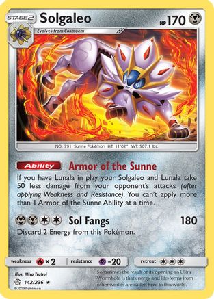 Solgaleo (142/236) [Soleil et Lune : Éclipse cosmique] 