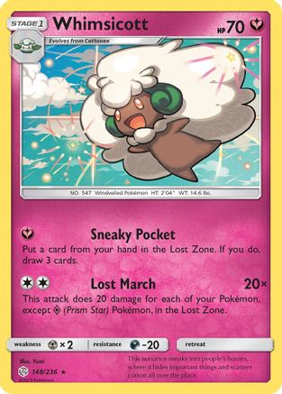 Whimsicott 148  - Rare
