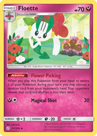 Floette (151/236) [Soleil et Lune : Éclipse Cosmique] 