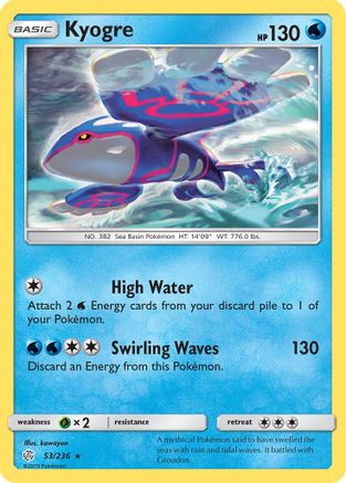 Kyogre (53/236) [Soleil et Lune : Éclipse cosmique] 