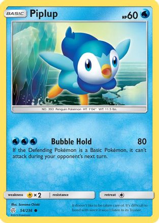 Piplup 054  - Common