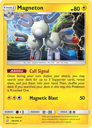 Magneton 069  - Holofoil - Holo Rare