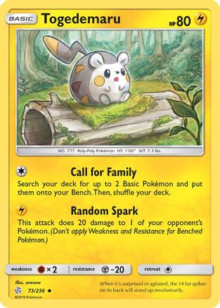 Togedemaru 073/236  - Uncommon