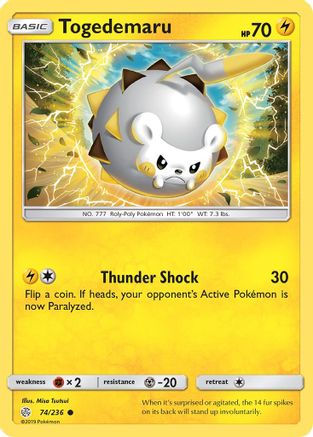 Togedemaru - 74/236/236  - Common
