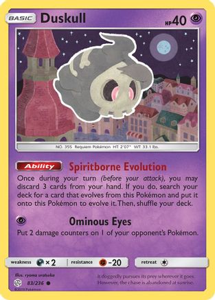 Duskull 083  - Common
