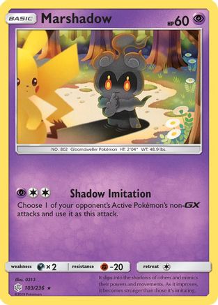 Marshadow 103  - Rare