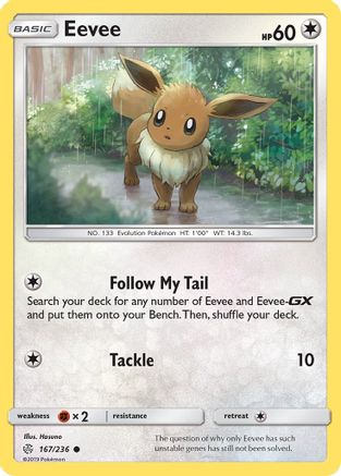 Eevee 167/236  - Common