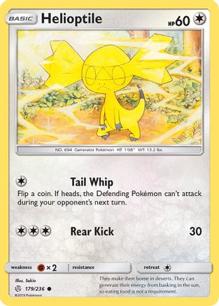 Helioptile 179/236  - Common