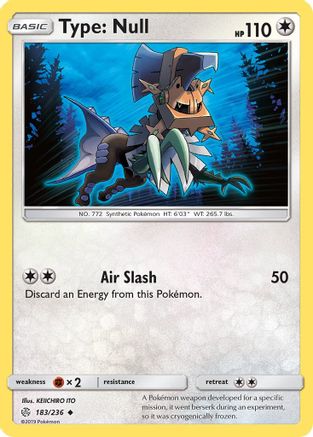 Type: Null 183  - Uncommon