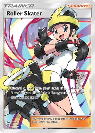 Roller Skater (Full Art)  - Holofoil - Ultra Rare
