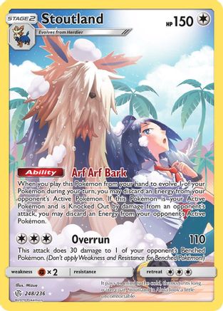 Stoutland (Secret) 248  - Holofoil - Secret Rare