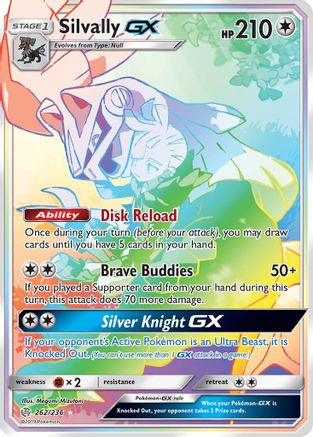 Silvally GX (Secret)  - Holofoil - Secret Rare