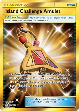 Island Challenge Amulet (Secret) 265  - Holofoil - Secret Rare
