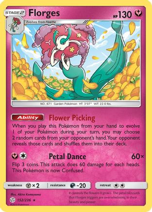 Florges (152/236) [Soleil et Lune : Éclipse Cosmique] 