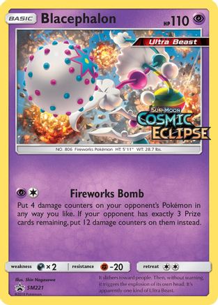 Blacephalon - SM221 (Prerelease)  - Holofoil - Promo