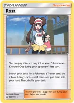 Rosa - 204/236/236  - Rare
