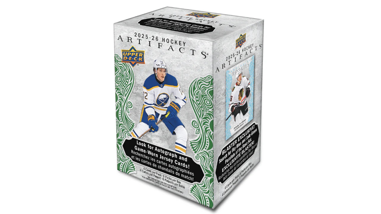 Sports - 2025-26 Upper Deck Artifacts Hockey Blaster Box