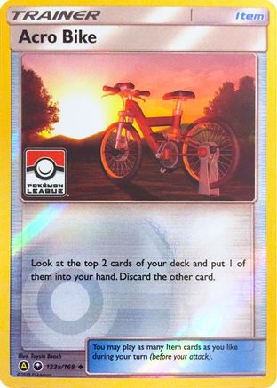 Acro Bike (123a/168) (League Promo) [Sun & Moon: Celestial Storm]