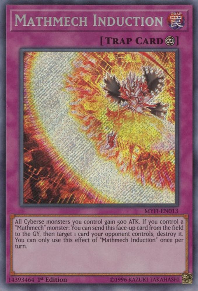 Mathmech Induction (MYFI-EN013) - Secret Rare