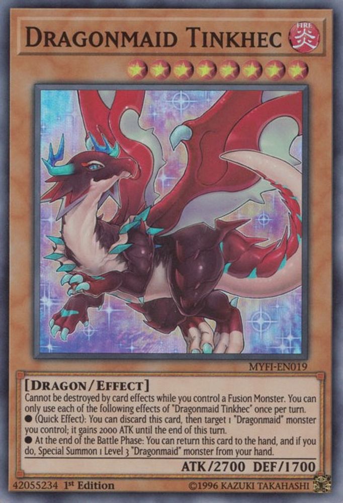 Dragonmaid Tinkhec (MYFI-EN019) - Super Rare
