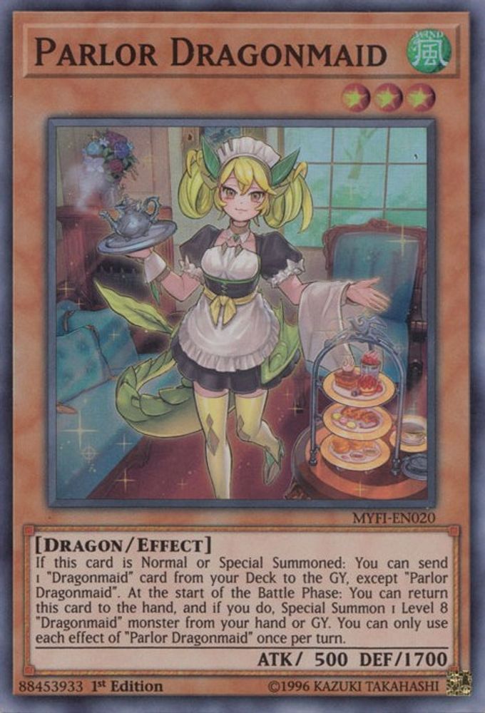 Parlor Dragonmaid (MYFI-EN020) - Super Rare