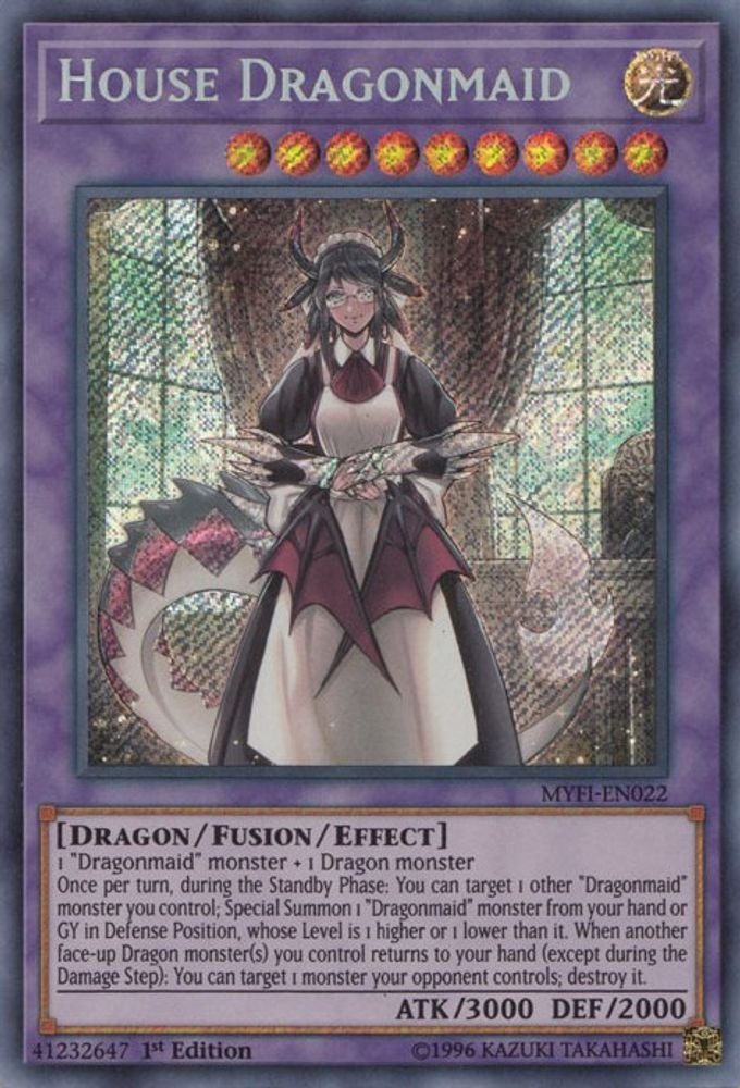 House Dragonmaid (MYFI-EN022) - Secret Rare