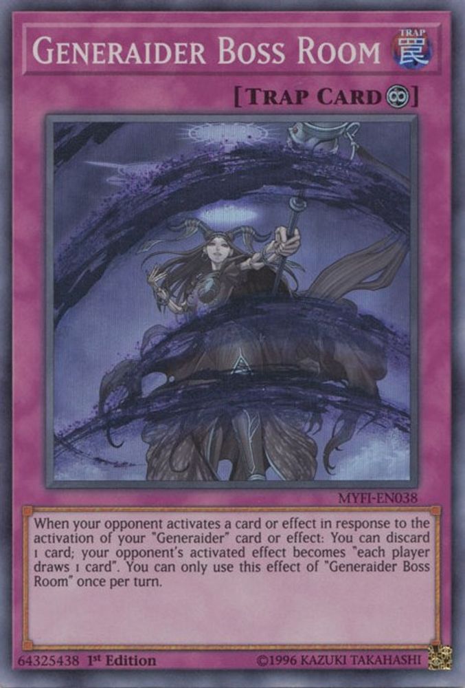 Generaider Boss Room (MYFI-EN038) - Super Rare
