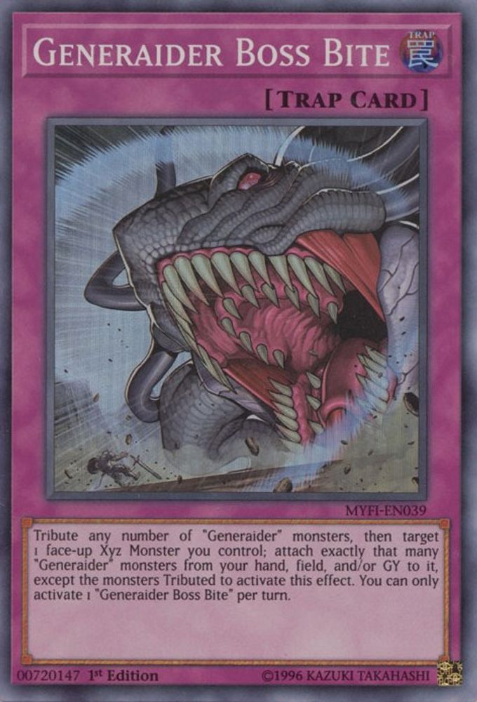 Generaider Boss Bite [MYFI-EN039] Super Rare 