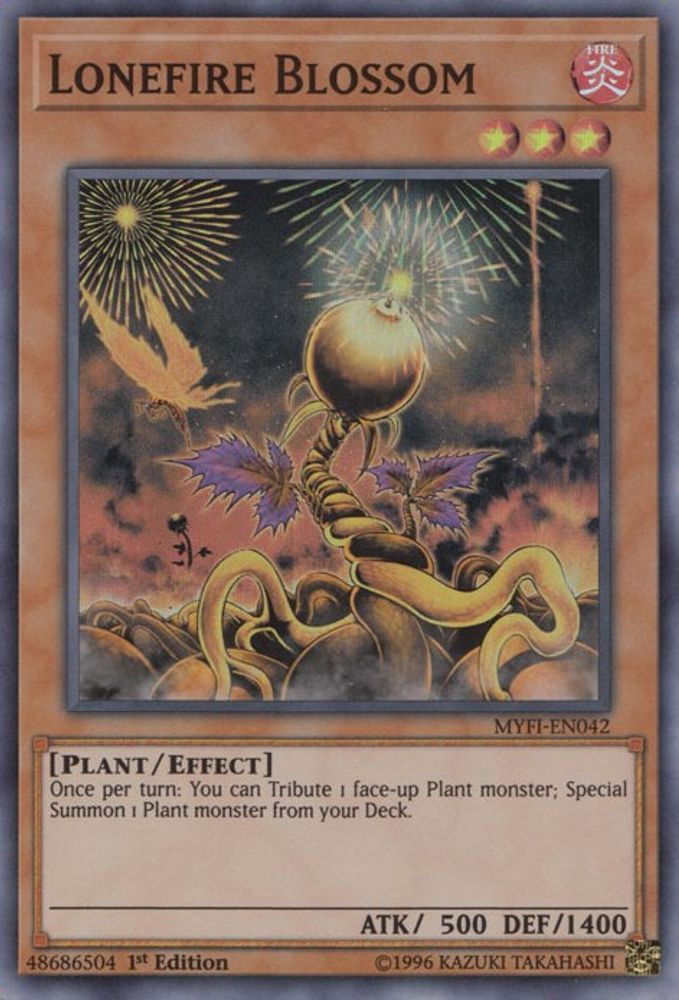 Lonefire Blossom (MYFI-EN042) - Super Rare