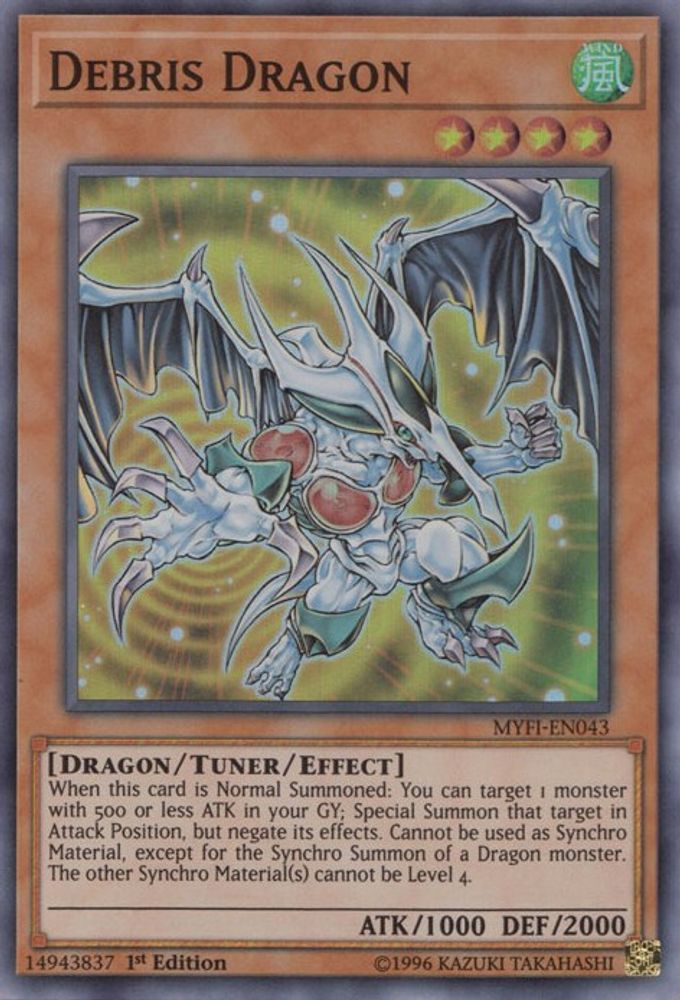 Debris Dragon (MYFI-EN043) - Super Rare