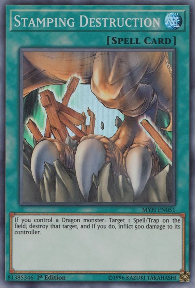 Stamping Destruction (MYFI-EN051) - Super Rare