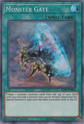 Monster Gate (MYFI-EN053) - Mystic Fighters 1st Edition
