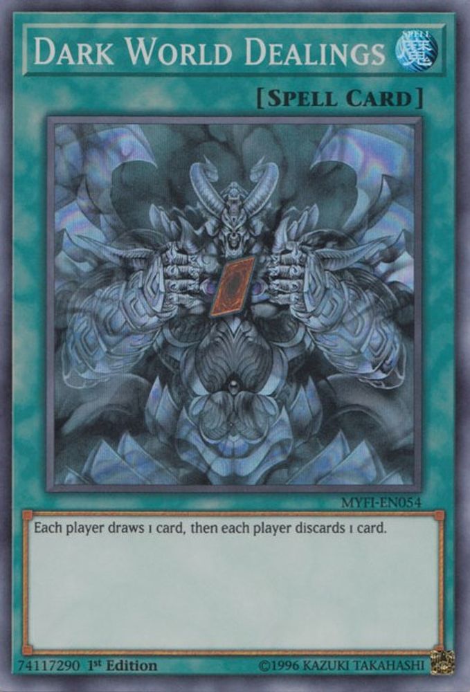Dark World Dealings (MYFI-EN054) - Super Rare