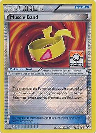 Muscle Band (Pokemon League) 121/146  - Reverse Holofoil - Promo