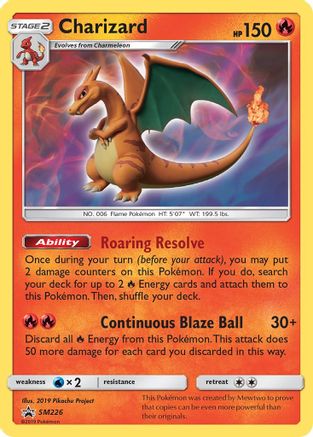 Charizard SM226  - Holofoil - Promo
