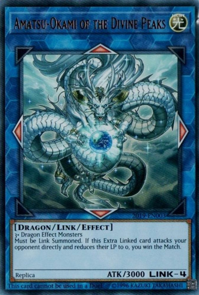Amatsu-Okami of the Divine Peaks (2019-EN003) - Ultra Rare