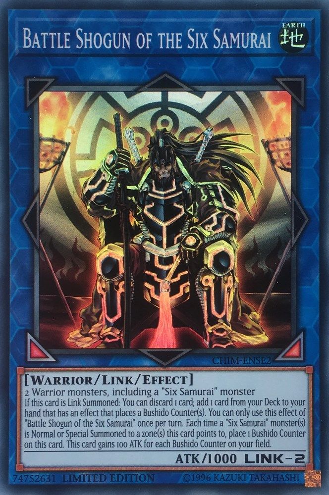 Battle Shogun des Six Samouraïs [CHIM-ENSE2] Super Rare 