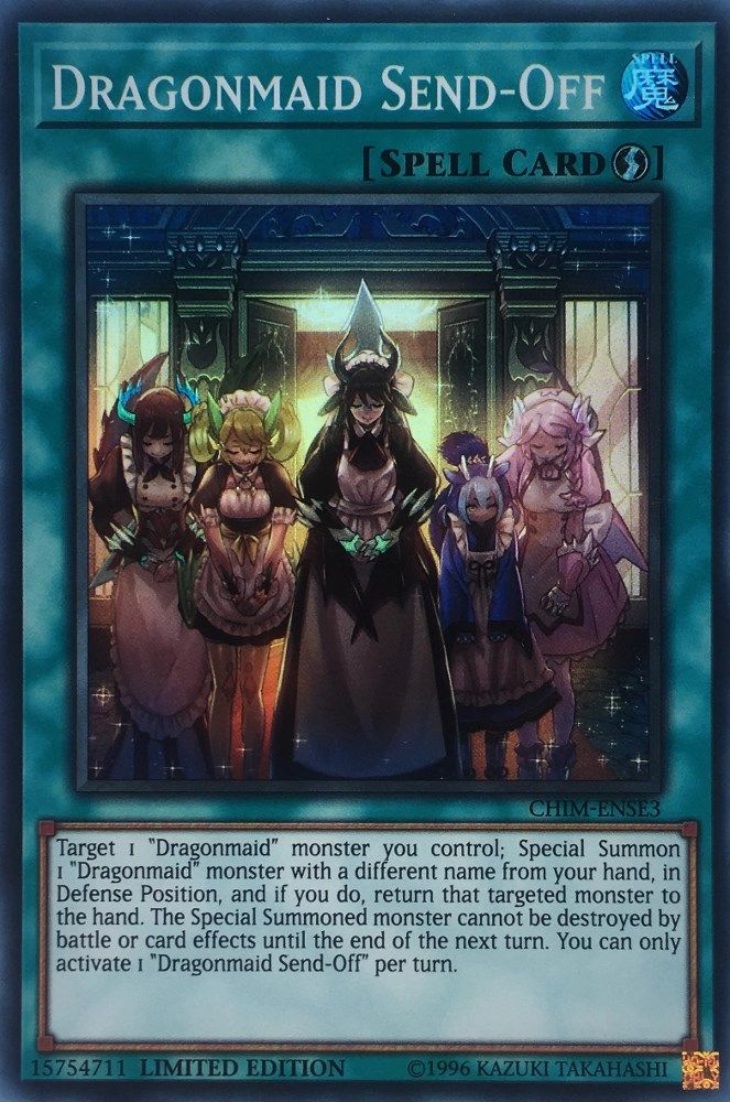 Envoi de Dragonmaid [CHIM-ENSE3] Super Rare 