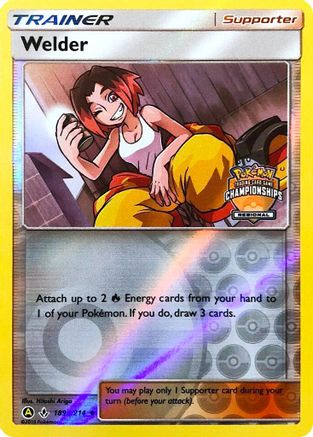 Welder - 189a/214 (Regional Championships)/214  - Reverse Holofoil - Promo