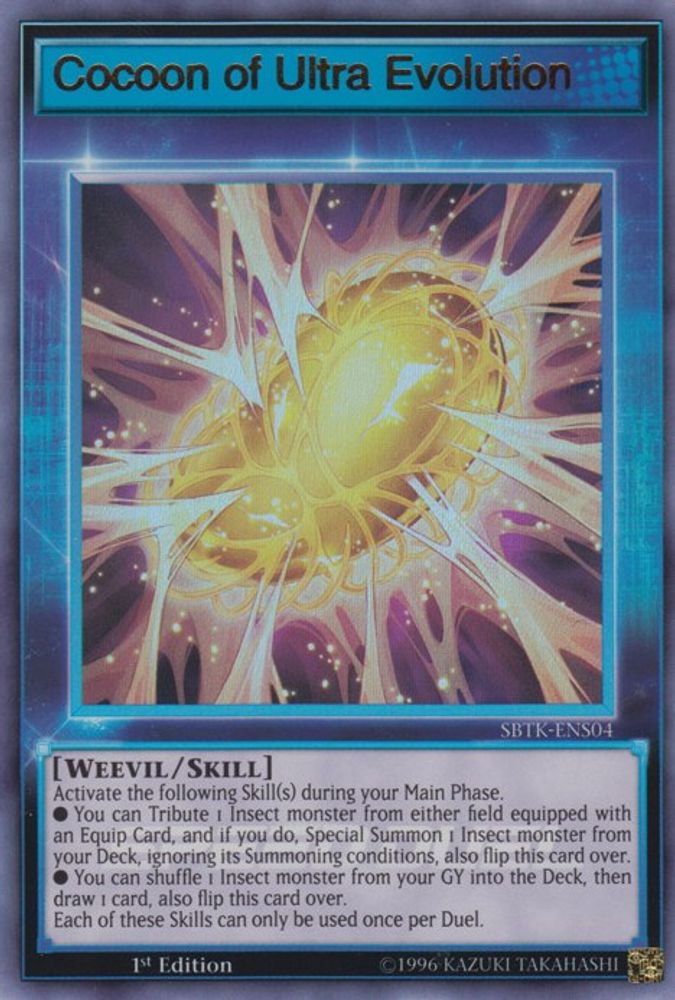 Cocoon of Ultra Evolution (Skill Card) (SBTK-ENS04) - Ultra Rare