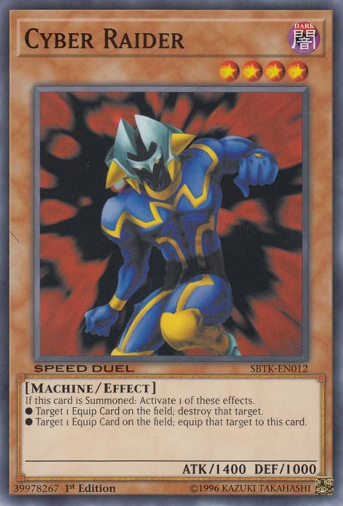 Cyber Raider (SBTK-EN012) - Common