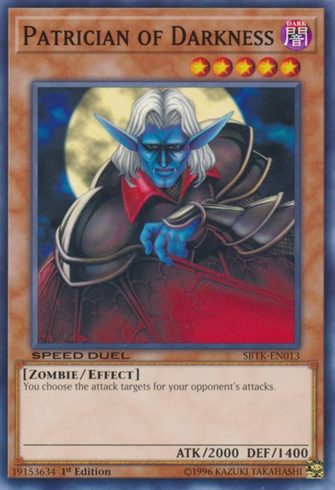 Patrician of Darkness (SBTK-EN013) - Common